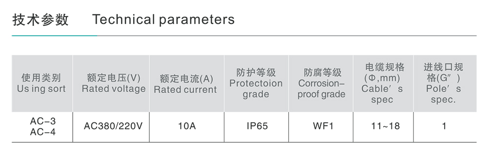 人民电器LNZ系列防水防尘操作柱 